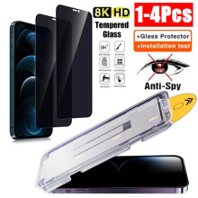 Oleofób képernyővédő fólia betekintésgátló szűrővel, kompatibilis iPhone 16 14 15Pro Max Plus, 13 12 11XR XS7 8SE készülékekkel,