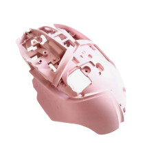 Maus mit Skelettrahmen, taktiles Feedback, verstellbare-Rosa