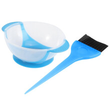 Hair Dye Bowl and Brush Set, Reusable Mixing Kit for Salon and Home, Easy Clean, Precise Application