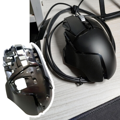 Maus mit Skelettrahmen, taktiles Feedback, verstellbare-Rosa 1