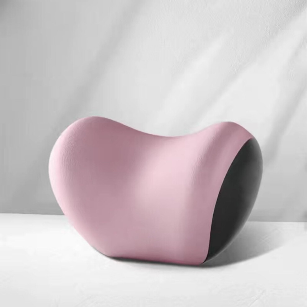 Car Neck Pillow Ergonomic Memory Foam Headrest For Cervical Support Airflow Compatible Pink 9187378327500