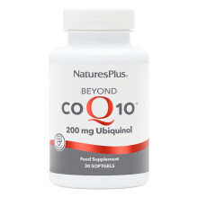 NaturesPlus Beyond CoQ10 200 mg Ubiquinol - Naturally Fermented, Active, High Strength Coenzyme Q10 Supplement - Enhanced Absorption, Fast Action - 30