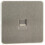 Knightsbridge SF7300BC Screwless Telephone Master Socket - Brushed Chrome (1-Piece) 1