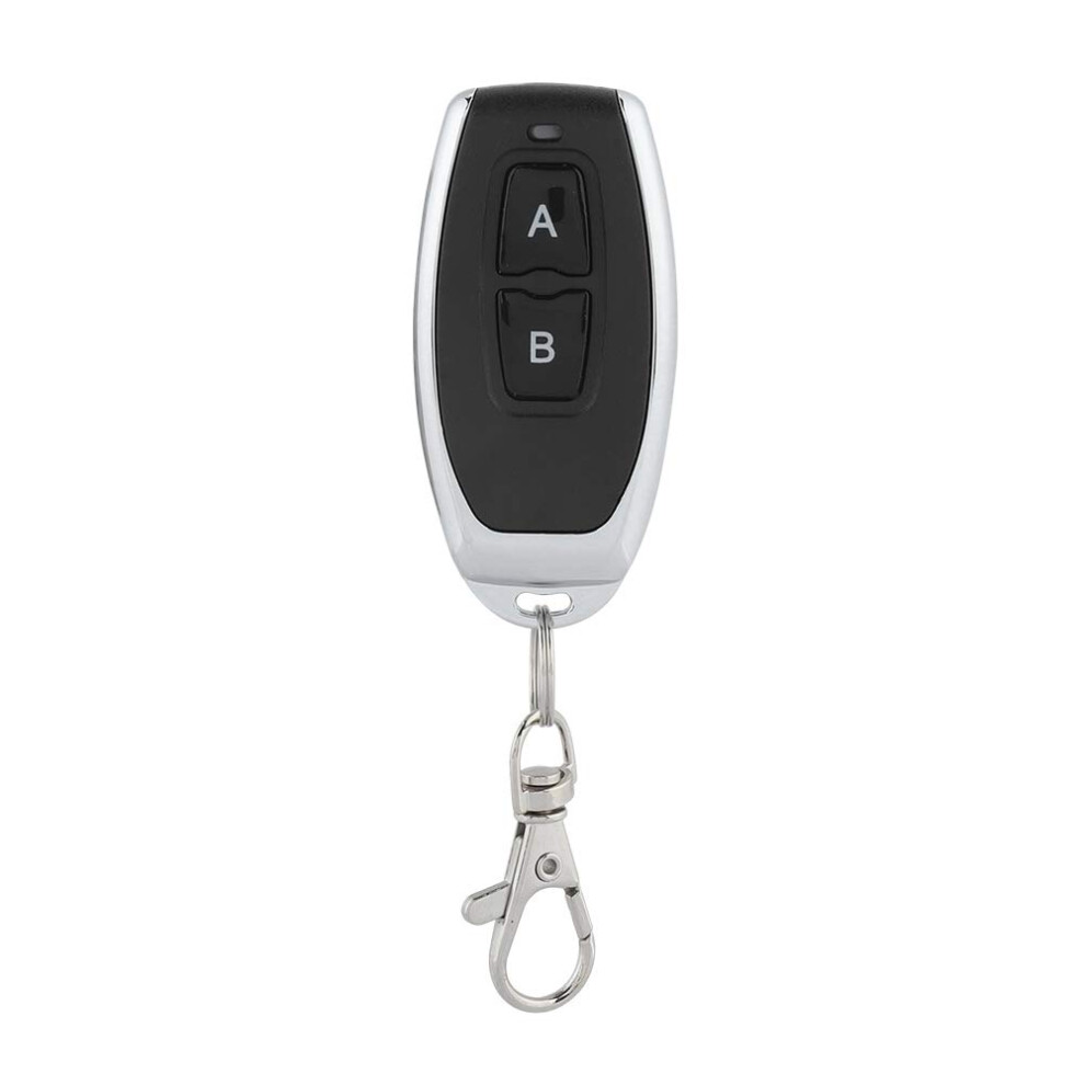 Wireless Remote Control,Vbestlife 433Mhz Ab Buttons Matal Rf Wireless Transmitter Learning Code Remote Control 719527121708