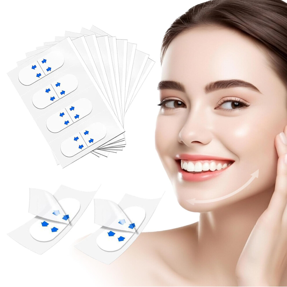 180Pcs Invisible Face Lift Tape for Sagging Skin, Instant Face and Neck Lift, AllDay Comfortable Wear