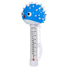 INCETUE Floating Pool Thermometer, Easy-Read Water Temperature Gauge with String for Swimming Pools, Ice Baths, Hot Tubs, Cold Tubs, Ponds, and Spas