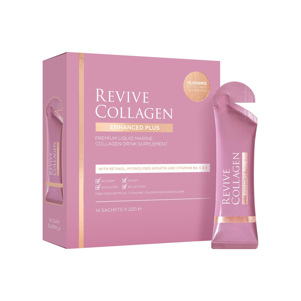 Revive Collagen Enhanced Plus 10,000MG Tropical Flavour 14 Sachets (BBD 01/27 ) - Image 7
