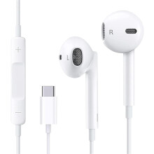 USB C Headphones,TYPE C Earphones Wired HiFi Stereo Noise reduction,USB C Headphones with mic Type C in ear Mic&Volume Control Earbuds for iphone 15