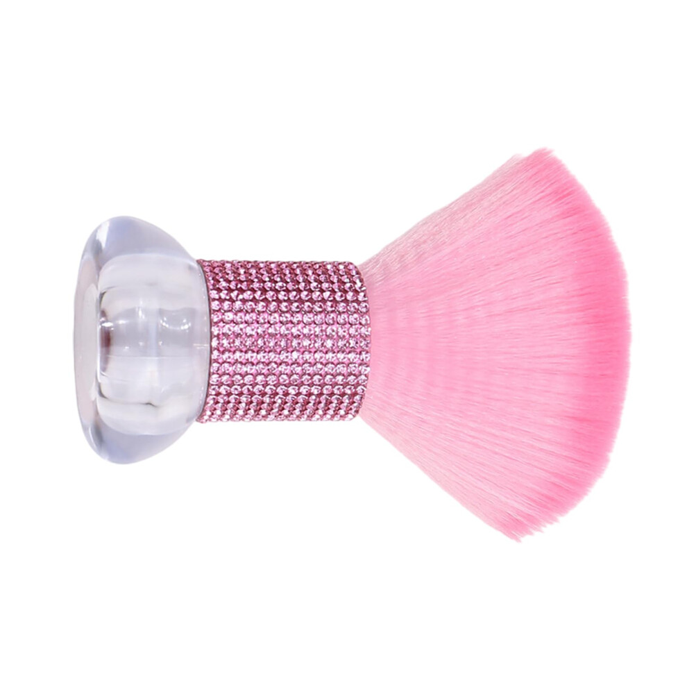 Nail Dust Brush for Acrylic Nails with Soft Synthetic Bristles and Ergonomic Comfort Grip