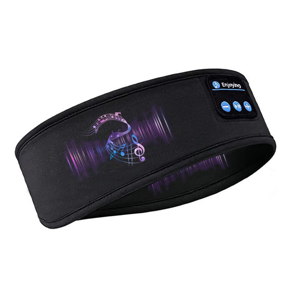 Cynosuretech 1 Piece Sleep Headphone Headband, Bluetooth Headband, Headband Headphones, Sleep Music Headband, Sleep Mask With Headphones, Breathable Audio