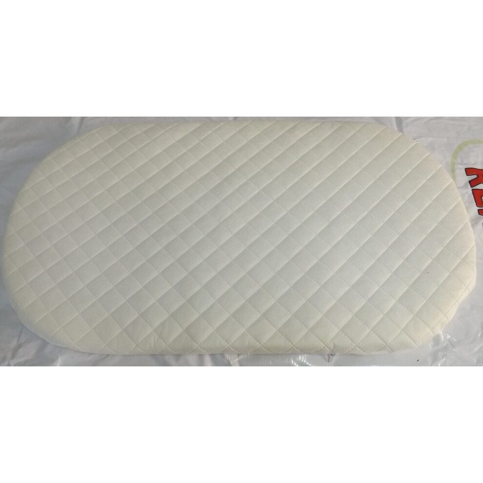 Baby Rex ? Breathable Mattress Fits Izziwotnot Wicker Moses Basket Mattress Replacement Izzi-Wicker-Mattress