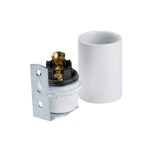 Legrand, Lamp Holder, E14 Socket, Wall Fixing, White 2
