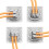 deleyCON 5x CAT6a Network Socket 2x RJ45 Sockets Shielded Flush-Mounted Installation 10 Gbit Ethernet Network LAN Socket Patch Network Installation 4