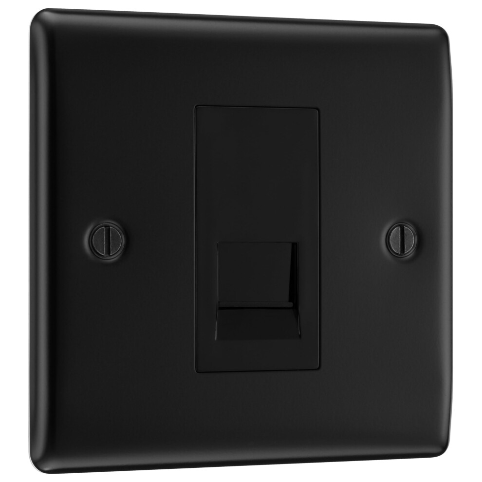Bg Electrical Single Telephone Secondary Socket 5050765241748