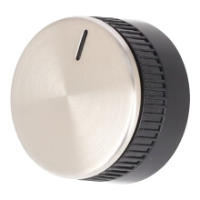 sparefixd for Lamona LAM7300 Microwave Silver and Black Control Knob Dial