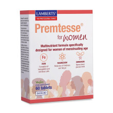 Lamberts Premtesse for Women ? Multinutrient Formula with Methylfolate, B6 & Magnesium ? 60 Vegan Tablets