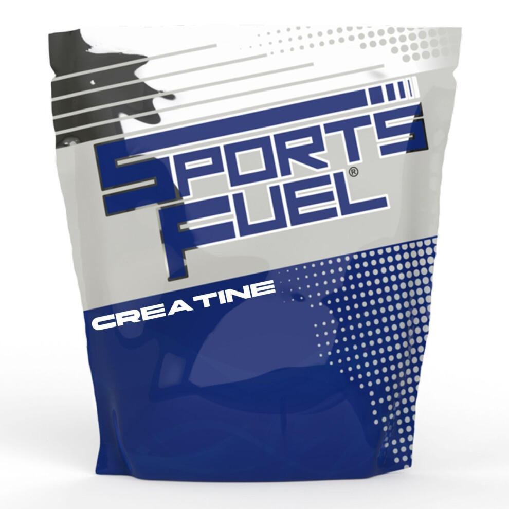 Sports Fuel Creatine Monohydrate Powder 1kg – Micronised Creatine Supplements for Men for Muscle Growth, Strength & Recovery – Pre Workout Powder (Not Gummies or Tablets) – 200 Servings, Unflavoured - Image 3