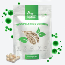 Phosphatidylserine 100mg, 240 Caps ? Memory & Cognitive Support ? Pure Ingredients, GMO & Gluten Free ? GMP Certified Brain Health Supplement by Raw