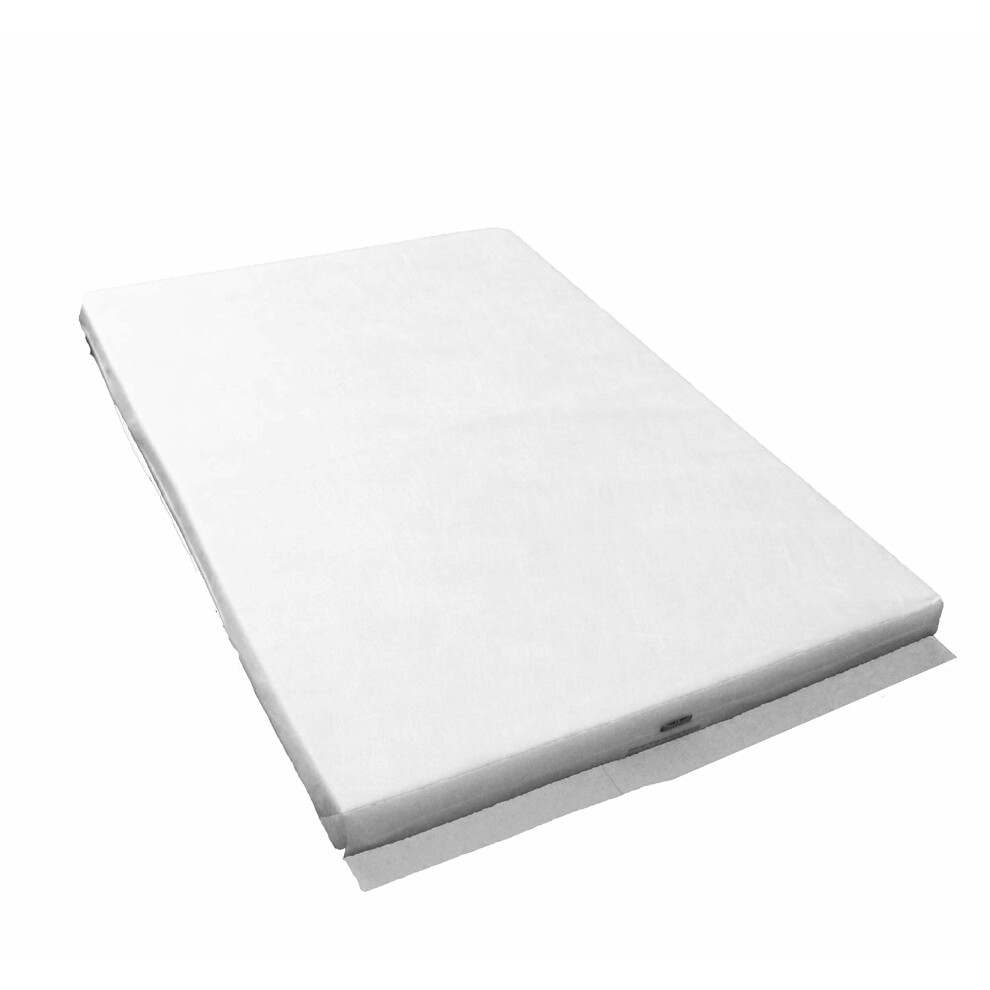Laura 95 X 65 X 5Cm Thick Travel Cot Mattress - Will Fit Mamas & Papas Classic Travel Cot As Well As Other Makes: Reversible: British Made With High Katies Playpen / Baby Best Buys