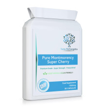 Pure Montmorency Super Cherry 1500mg 90 Capsules - High Strength Freeze Dried - 100% Natural High Strength Freeze Dried Montmorency Cherries with No