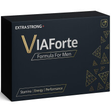 VIAForte Blue High Strength Power Pills for Men UK | Stamina, Endurance & Longer Performance Supplement | Fast Acting | Male Enhancing Tablet |
