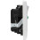 Knightsbridge CU9RCD 13A 2G DP RCD Switched Socket - 30mA (Type A), White 2