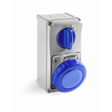 ROSI INTERLOCKING VERTICAL SOCKET GREY/BLUE 19.3216B6