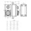 ROSI INTERLOCKING VERTICAL SOCKET GREY/BLUE 19.3216B6 2