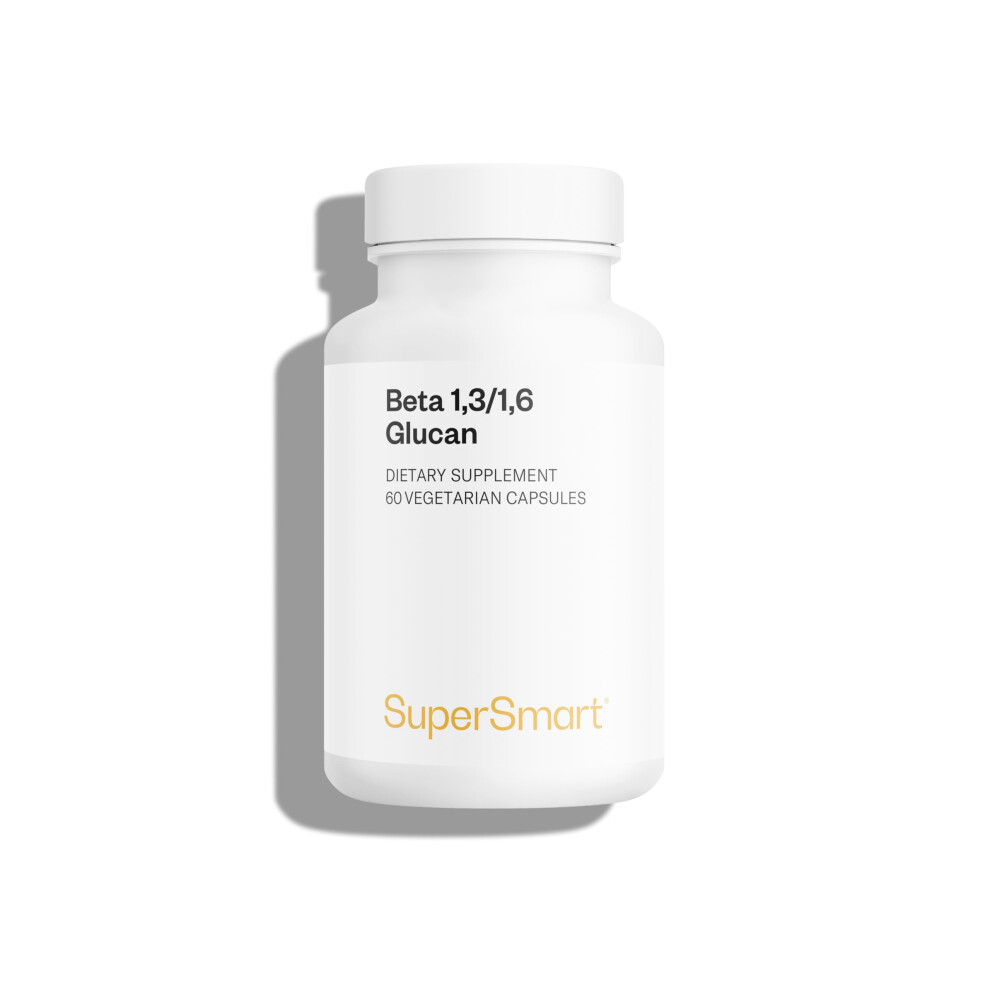 Supersmart Beta 1,3/1,6 Glucan ? Immune System Support ? Helps Boost Vitality ? Supports Normal Cholesterol Levels ? Vegan ?