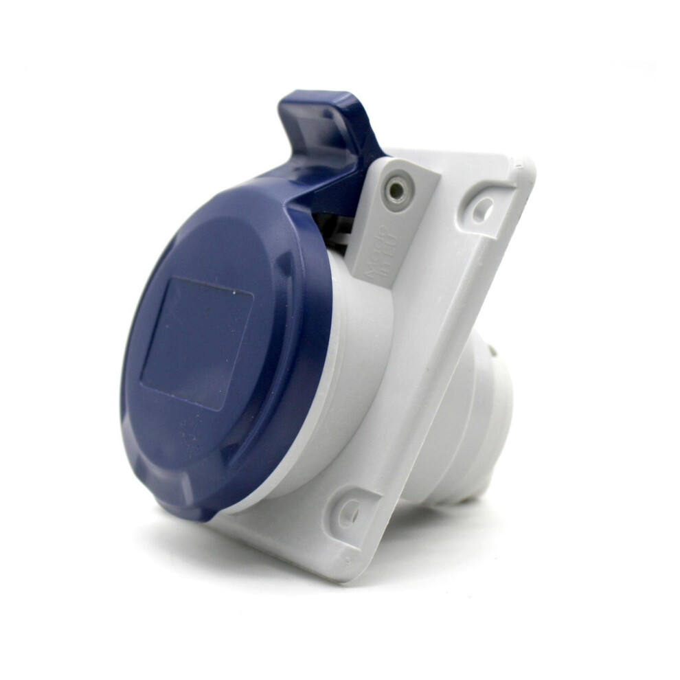 Doja Industrial| Built-In Bases 220- Ip45 | 2P+T 32A (3 Poles) | Base Empotrar Industrial 8435627109782