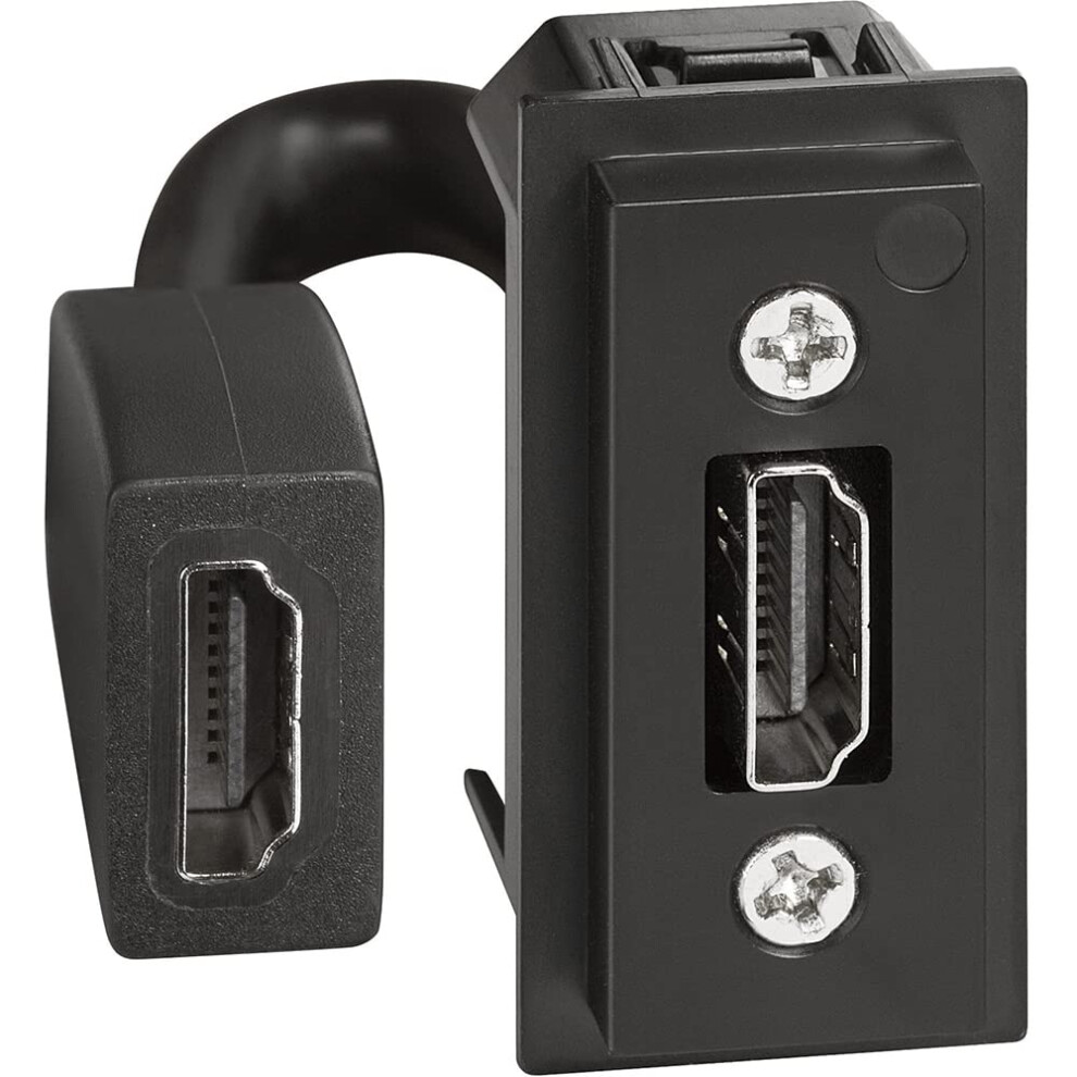 Bticino K4284p Hdmi 2.0 Connector Preconnected, Living Now, 1 Module 8005543610886