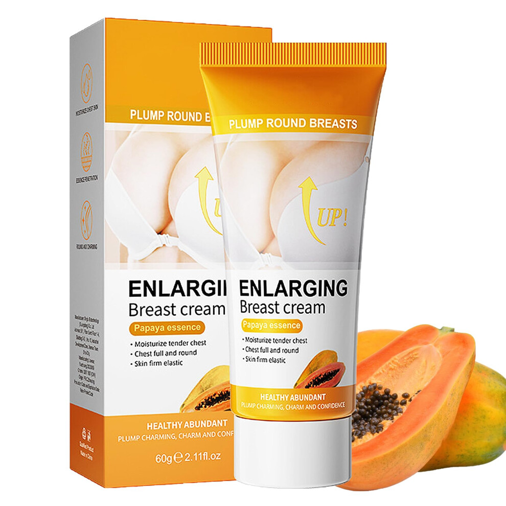 Cream Breast Firming With Natural Papaya Extract, Lifts And Enhances Bust, 2.11 Fl Oz