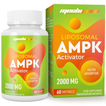 Liposomal AMPK Activator Capsules 2000 mg, 6-in-1 Formula with Quercetin Dihydrate, Resveratrol and Cinnamon Bark, for Antioxidant Support and