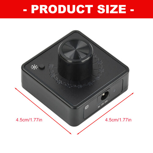 Low Noise Speed Controller for 4 Wire Fan 5V 12V-TypeC 5V to12V 1