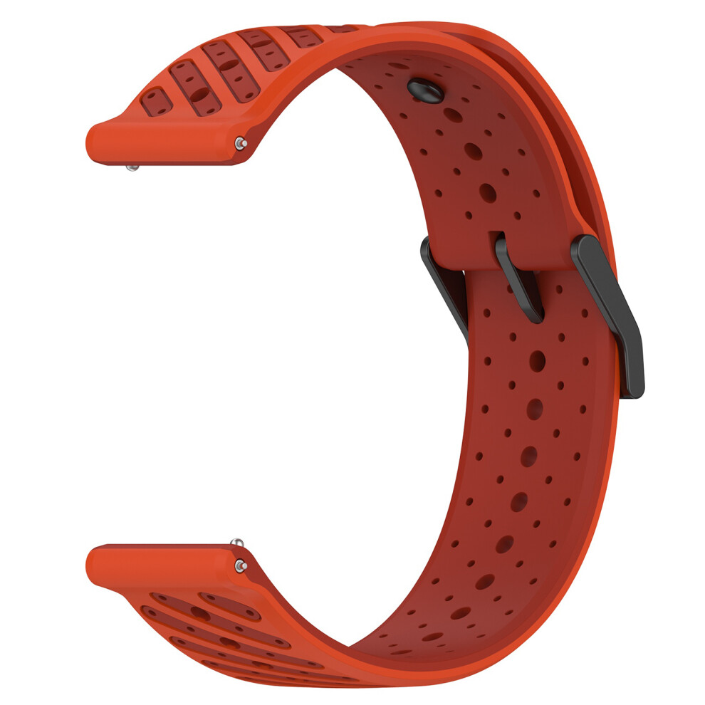 Waterproof Sweatproof Adjustable 22Mm Silicone Straps-Clear 7755000334718