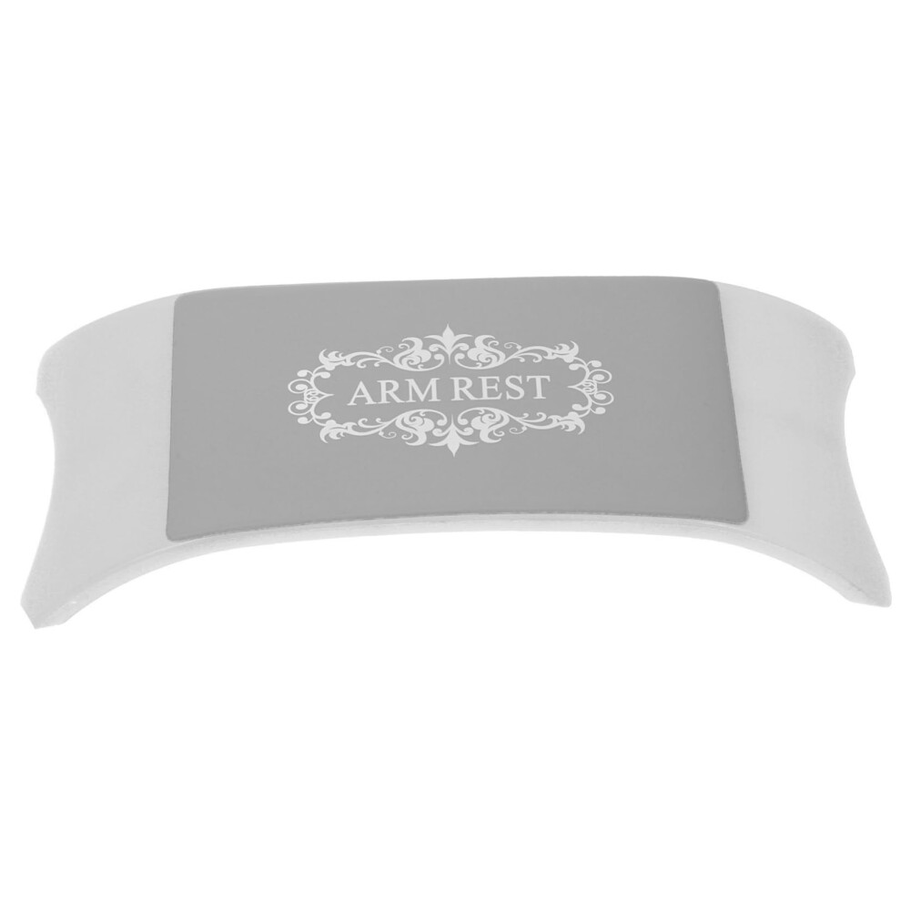 White Manicure Hand Rest Cushion With Comfortable Support For Nail Salon, Detachable Easyclean Design,