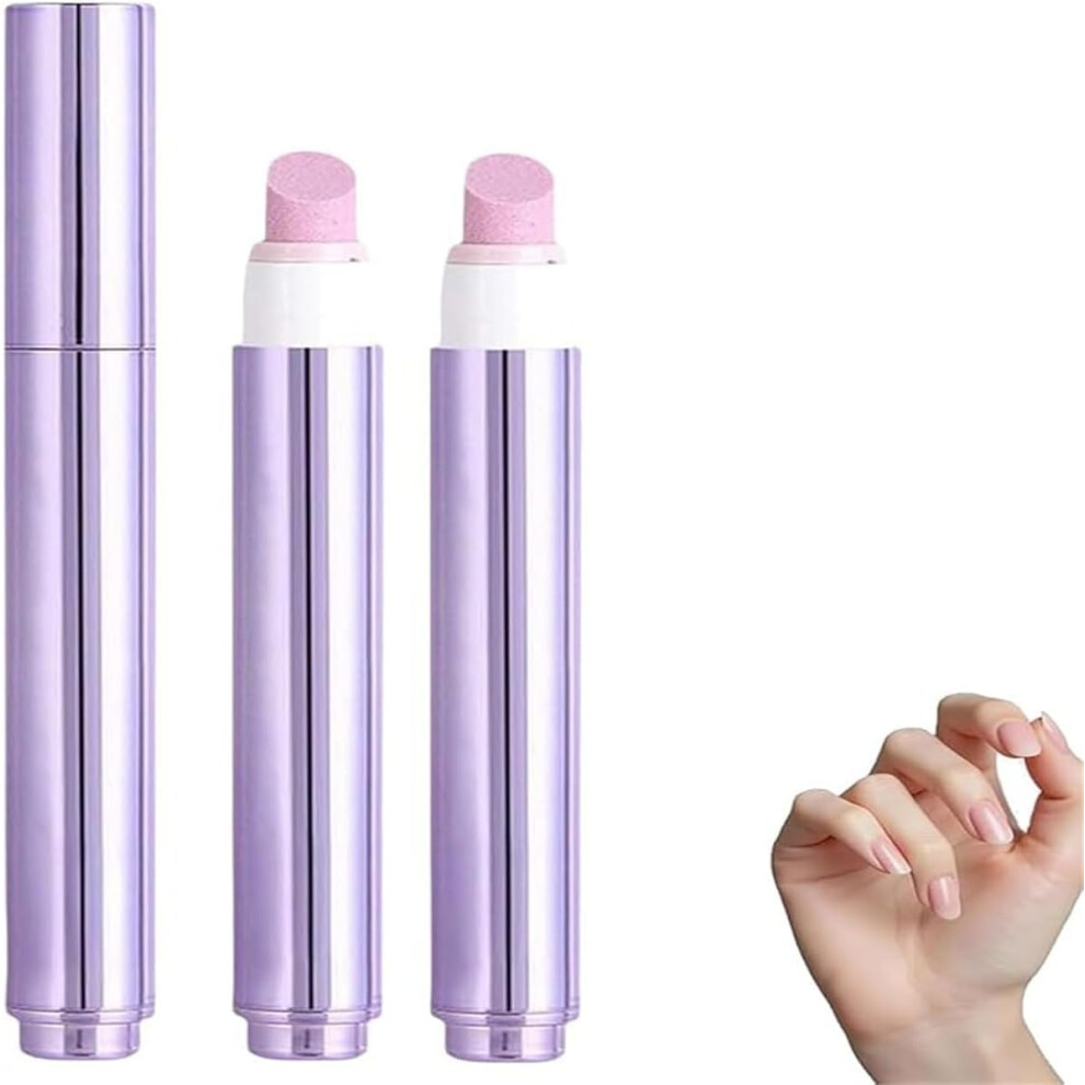 2PCS 3 in 1 Cuticle Oil Pen with Ceramic Tip, Nail Care Pen for Dry or Damaged Cuticles