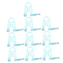 Ear Piercing Gun Kit 10pcs Disposable Hygienic Painless Single Press Tool for Ear Lobe Studs