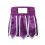 Short flexible en tissu polyester respirant pour le-Violet XL 1