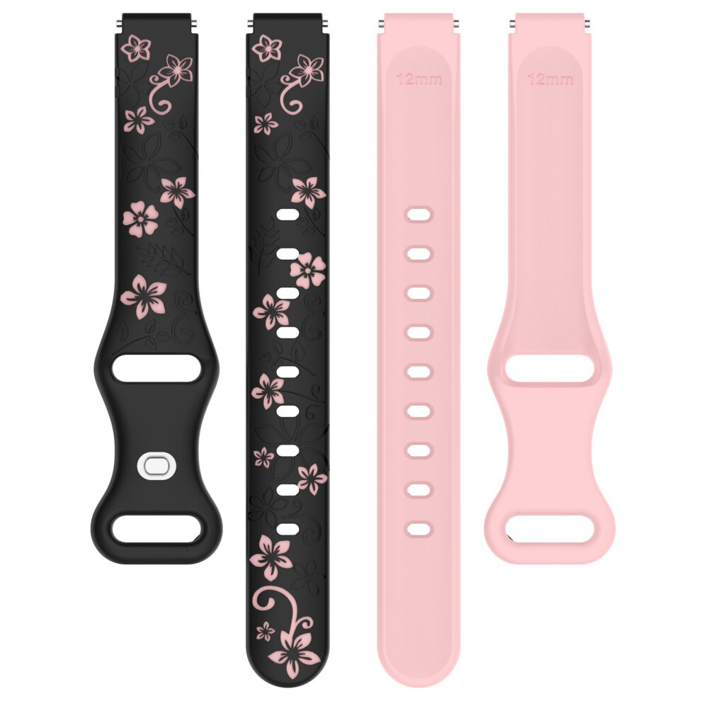 Interchangeable Wristband For Band 8 9 10- Powder Black 7755000343116