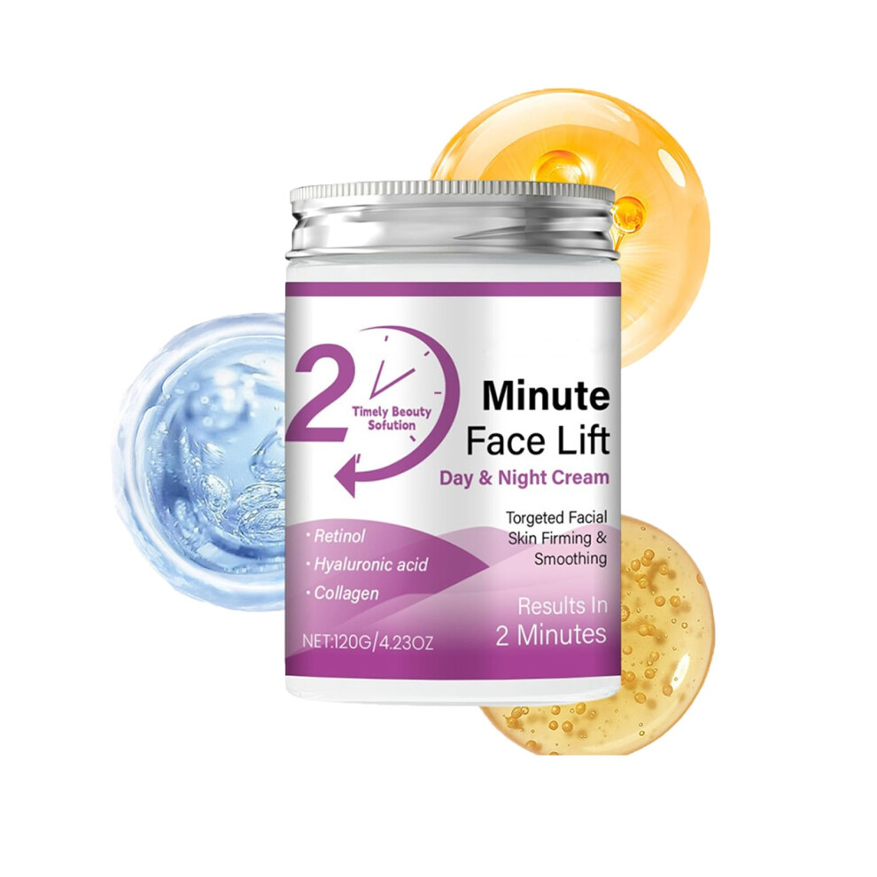 Cream Face Lift With Retinol Collagen, Instant Firming Antiaging Moisturizer 4.23Oz