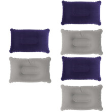3 Count Flocking Pillow Affordable Out Door Pillows Camping Neck Inflatable Square Travel