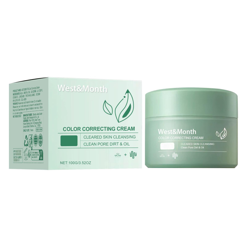 Cream Facial Moisturizer With Aloe Vera And Allantoin, Vegan Soothing Face For Sensitive Skin 3.52Oz