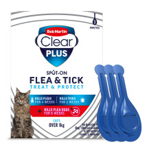 Bob Martin Clear Plus Spot On Flea Treatment for Cats and Kittens - Ki