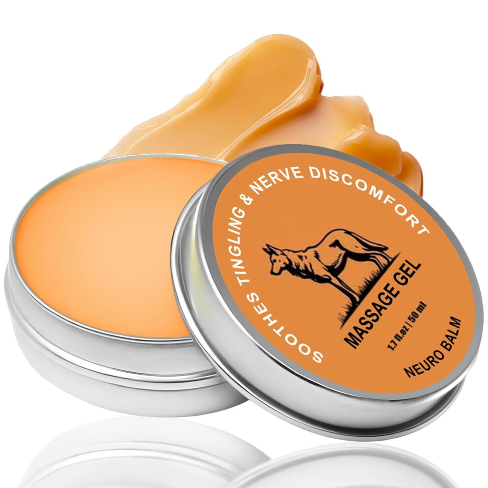 Cream Neuropathy Pain Relief With Magnesium And Menthol, Fast Absorbing Cooling Muscle Balm