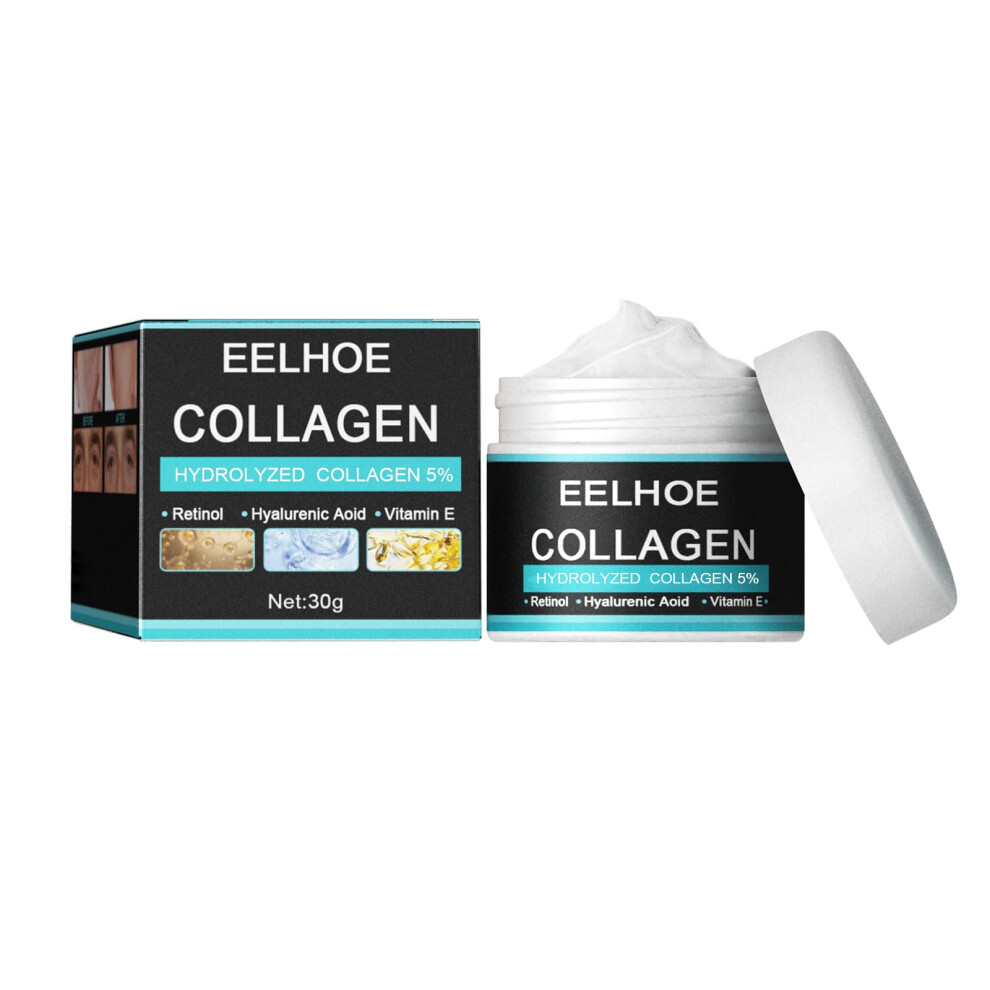 Cream Anti Aging Face With Retinol And Hyaluronic Acid, Collagen Moisturizer For Men, 50G