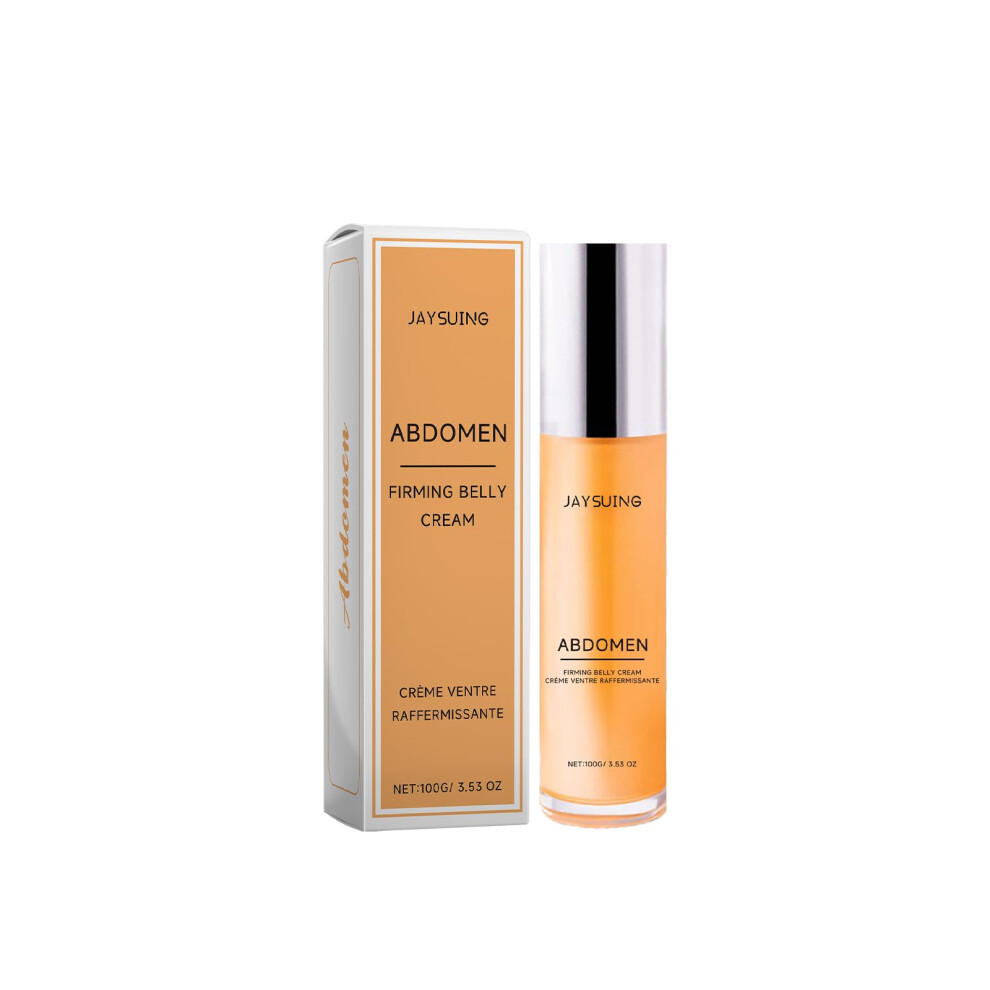 Cream Belly Firming With Collagen And Hyaluronic Acid For Skin Tightening, Stretch Mark Reduction, 3.53Oz
