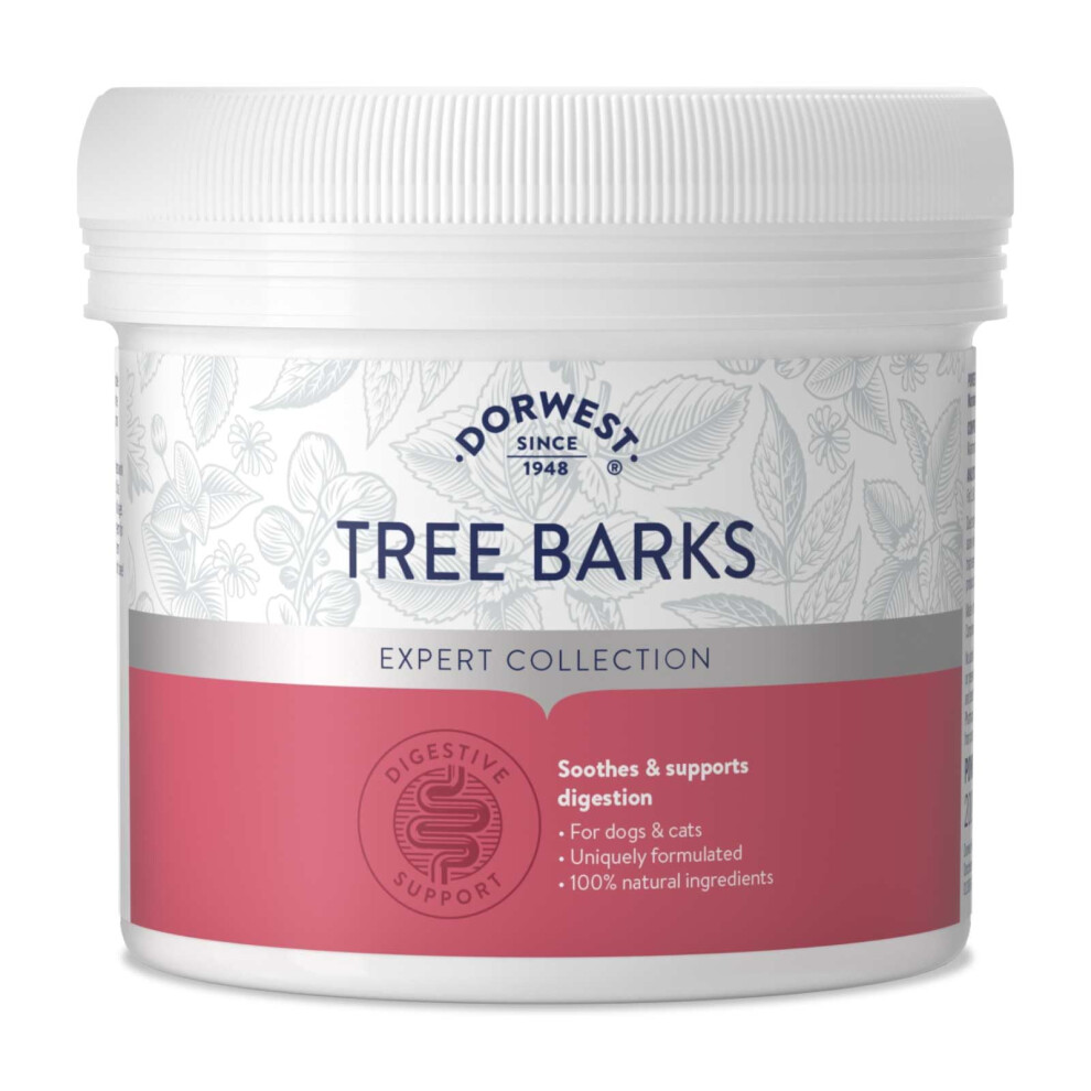 Dorwest Herbs Dorwest Tree Barks Powder For Dogs And Cats, 200G, Slippery Elm Powder