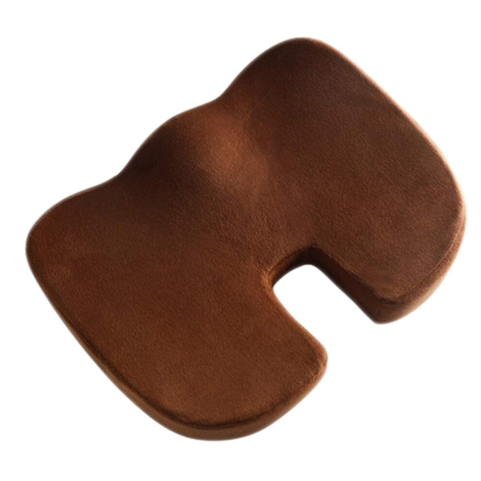 Memory Foam Seat Cushion For Travel Office Car, Orthopedic Pad, Coccyx Tailbone Pain Relief, Sciatica, Model B