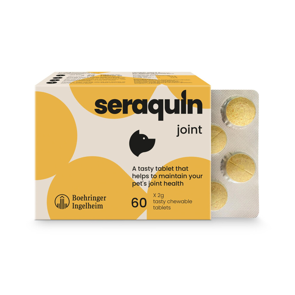 Seraquin Joint | 60 X 2 G Chewable Tablets | Maintains Healthy Joints